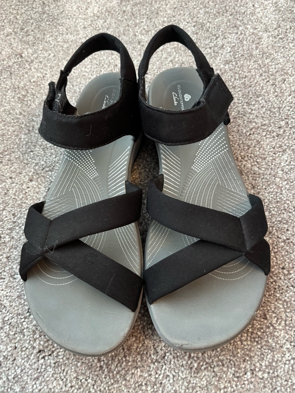 Clark’s Cloudsteppers Adjustable Strap Sandals